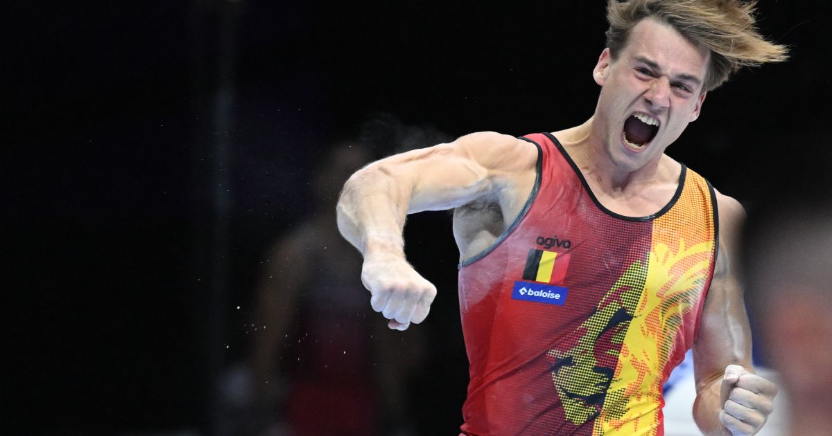 Championnats du Monde GAFGAM Luka Van den Keybus en finale du général